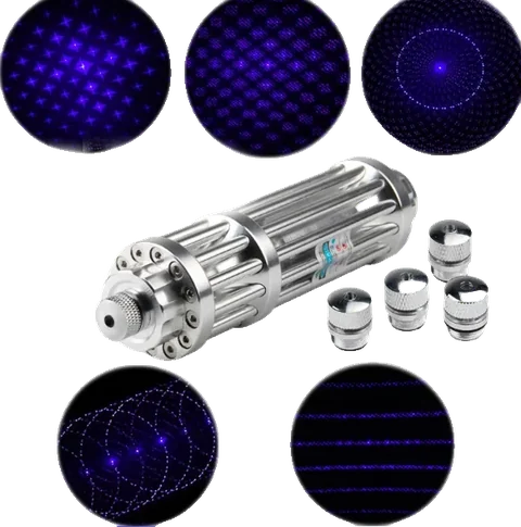 Laser violet professionnel VEX-1000 Pro avec les effets d’étoiles et de motifs projetés