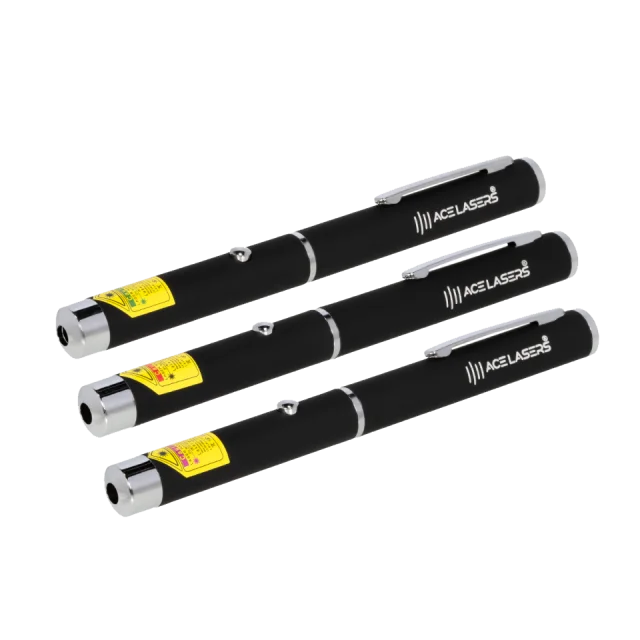 Lot de 3 pointeurs laser : AG-1 vert, AR-1 rouge, AV-1 violet – photo du produit