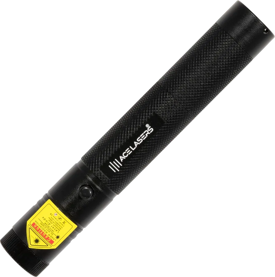 Pointeur laser rouge puissant ACE Lasers ARP-1 Pro 50–500 mW, batterie 18650