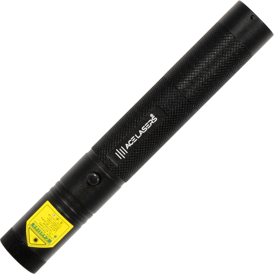 Pointeur laser vert puissant ACE Lasers AGP-3 Pro 50–500 mW avec batterie 18650