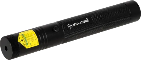 Pointeur laser vert puissant AGP-3 Pro vu de profil