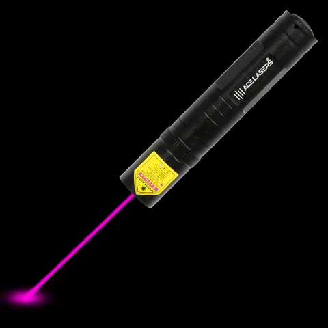 Laser violet compact AVP-2 Pro Mini avec faisceau laser visible dans l’obscurité